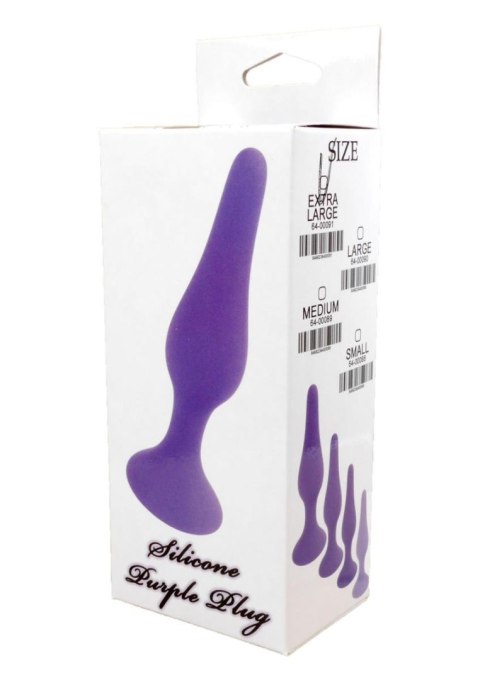 Korek analny plug silikonowy przyssawka 11cm sex B - Series HeavyFun