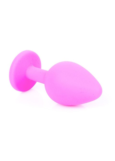 Mały korek analny sex plug silikonowy ozdobny 8cm B - Series HeavyFun