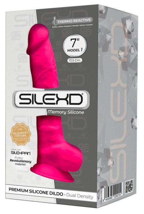 Dildo-SD.Model 1 (7") PINK BOX Silexd