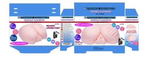 Masturbator cipka anal realistyczny wibracje 2.2kg Power Escorts