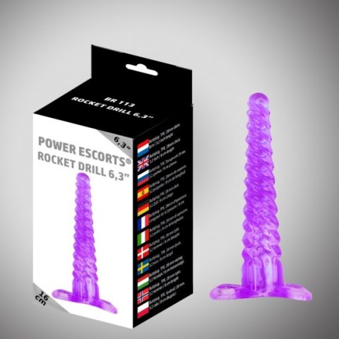 Świderek analny korek zakręcone dildo sonda 16cm Power Escorts