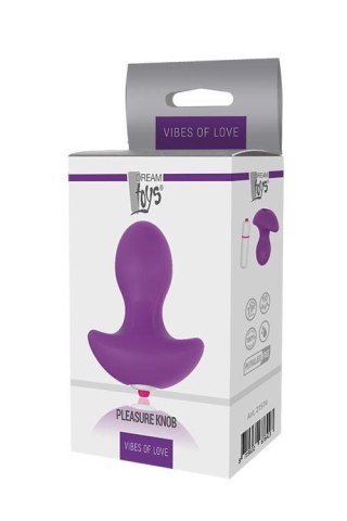 Wtyczka wibracyjna korek analny plug z uchwytem Dream Toys