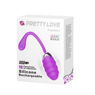 Ładowane jajeczko stymulujące orgazmowe kegla usb Pretty Love