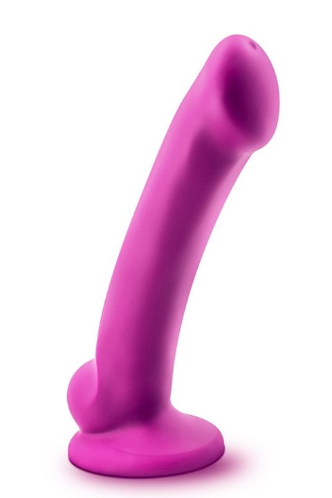 Gładkie silikonowe dildo z przyssawka 16,5 cm Blush