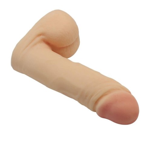 Silikonowe dildo z jądrami realistyczny penis 12cm Toyz4lovers