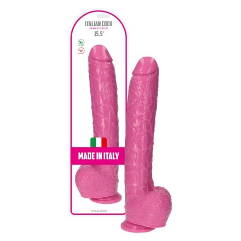 Wielki różowy penis ogromne dildo z jądrami 30 cm Toyz4lovers