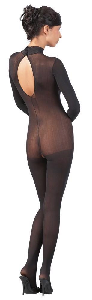 Catsuit bodystocking siateczka otwarty krok m/l NO:XQSE