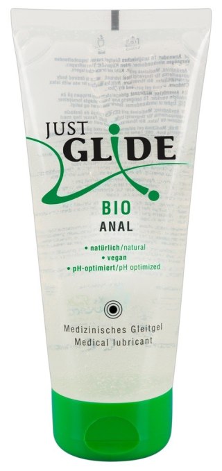 Analny żel nawilżający poślizgowy bio wodny 200ml Just Glide