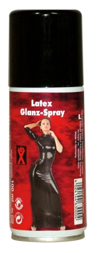 Spray pielęgnujący nabłyszczacz lateks guma bdsm Late X