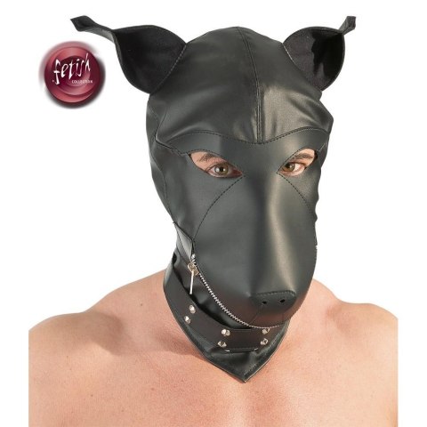 Imitation leather dog mask Fetish Collection