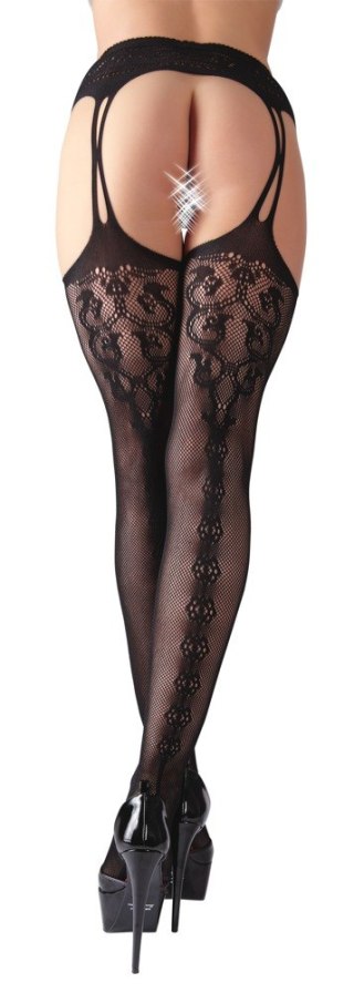 Susp. Straps + Stockings L/XL Cottelli LEGWEAR