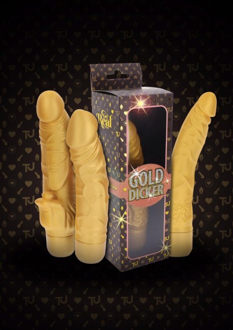 Gold Dicker Original Vibrator TOYJOY