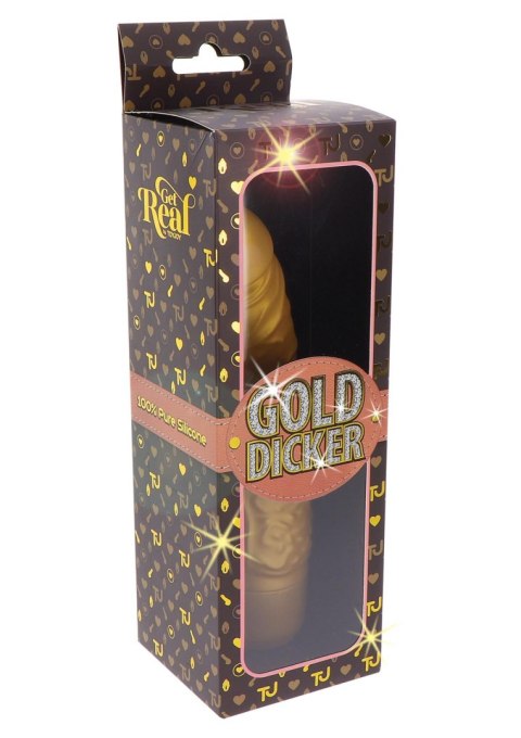 Gold Dicker Stim Vibrator TOYJOY