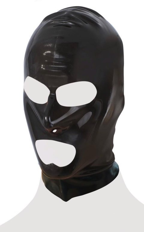 Latex Mask black Late X