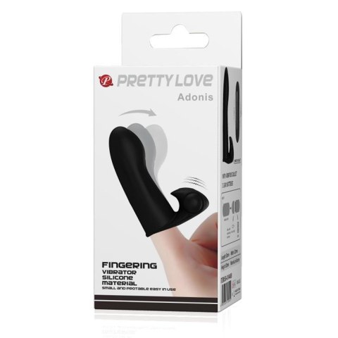 Sex stymulator do łechtaczki wibrator na palec 8cm Pretty Love