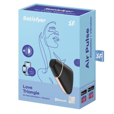 Masażer powietrzny satisfyer love triangle apka Satisfyer