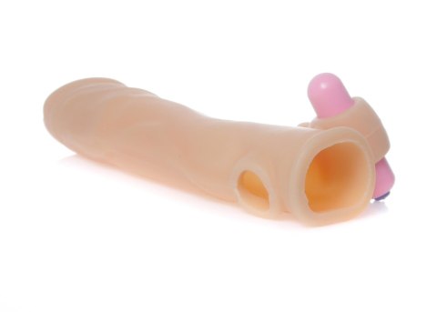 Nakładka przedłużająca penisa sex wibracje 18cm B - Series EasyLove