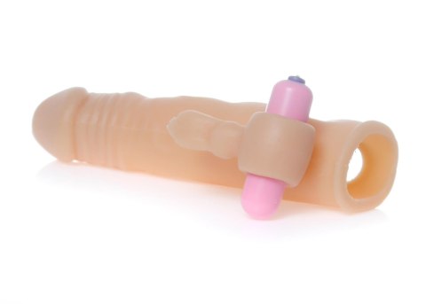 Nakładka przedłużająca penisa sex wibracje 18cm B - Series EasyLove