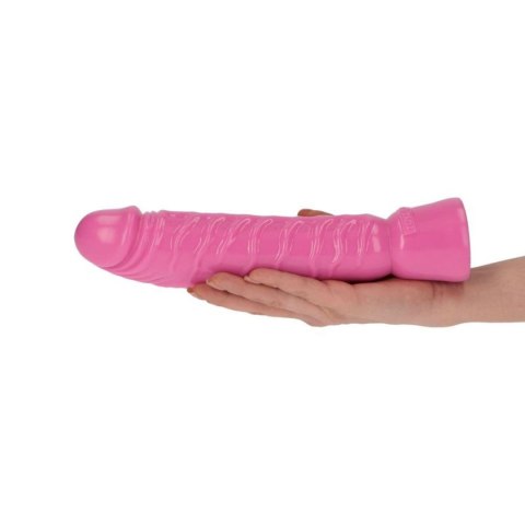 Realistyczny różowy penis w spiralne żyły 10,5cm Toyz4lovers