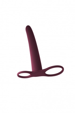 Dildo nakładka na penisa podwójna penetracja 16cm Lola Toys