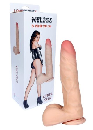 Dildo naturalne penis na przyssawce cyberskóra 23c B - Series Real