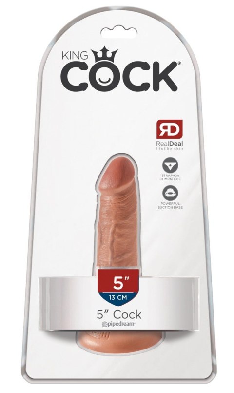 King Cock 5" Cock Tan King Cock