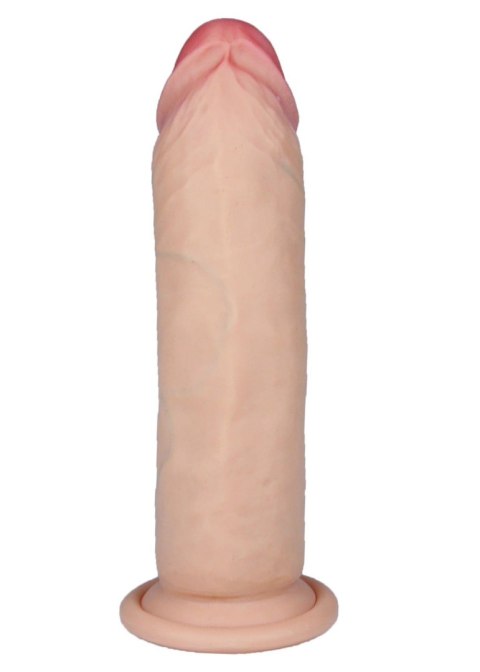 Realistyczny penis dildo z rotacją cyberskóra 20cm B - Series Real