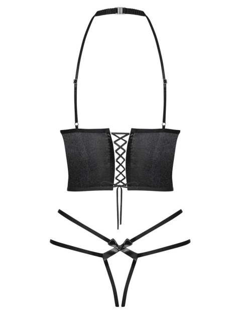 Sex komplet półgorset stringi choker delishya l/xl Obsessive