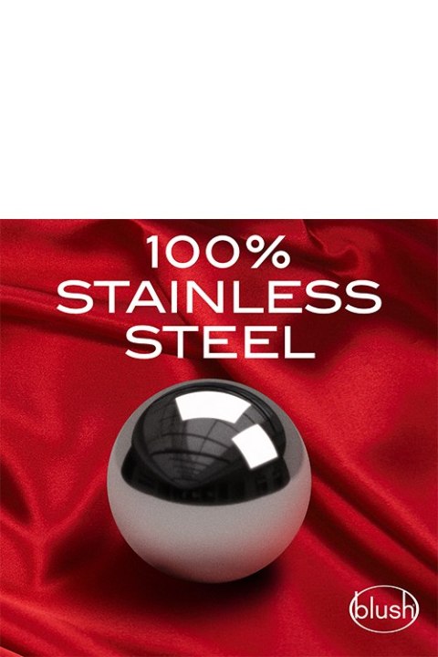 NOIR STAINLESS STEEL KEGEL BALLS Blush