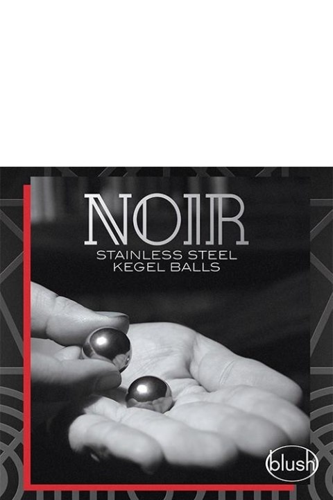 NOIR STAINLESS STEEL KEGEL BALLS Blush