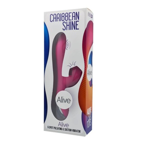 Wibrator- Caribbean Shine magenta punkt G Alive