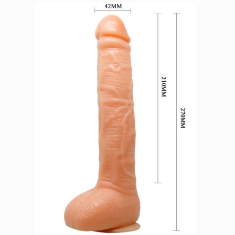 Dildo realistyczny sztuczny penis z wibracjami BAILE