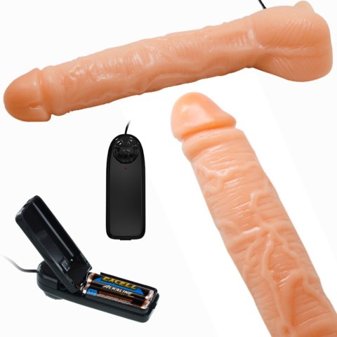 Dildo realistyczny sztuczny penis z wibracjami BAILE