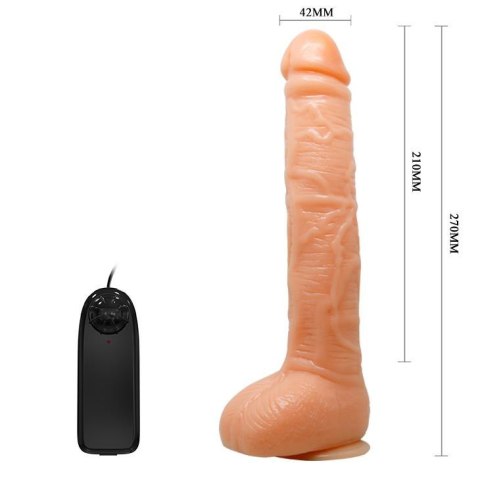 Dildo realistyczny sztuczny penis z wibracjami BAILE