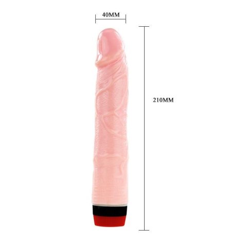 Realistyczny wibrator naturalny penis członek 21cm BAILE