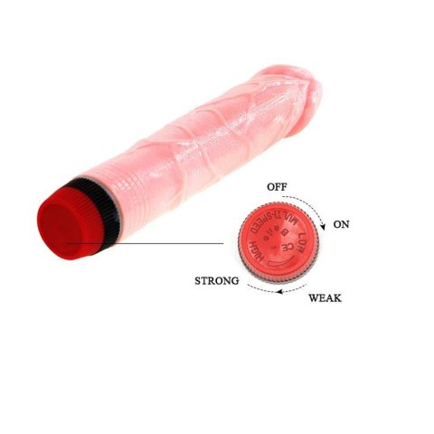 Realistyczny wibrator naturalny penis członek 21cm BAILE