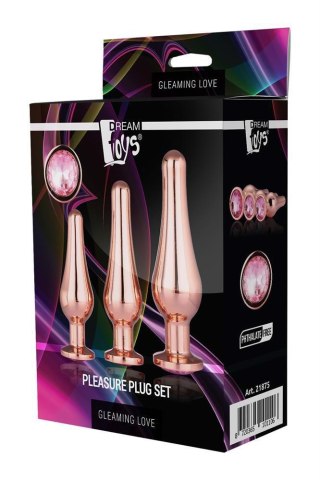 GLEAMING LOVE PLEASURE SET ROSE GOLD Dream Toys