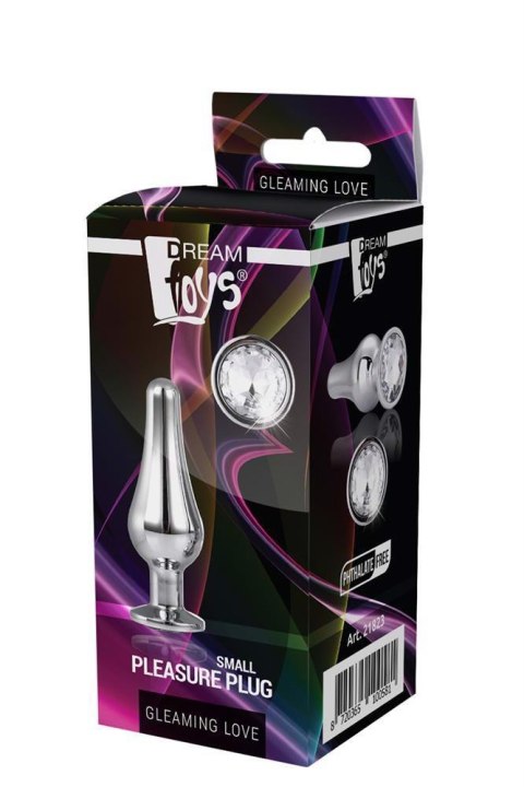 GLEAMING LOVE SILVER PLEASURE PLUG S Dream Toys