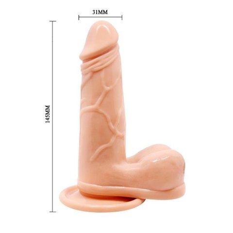 Realistyczny penis rotacyjne dildo z wibracjami BAILE