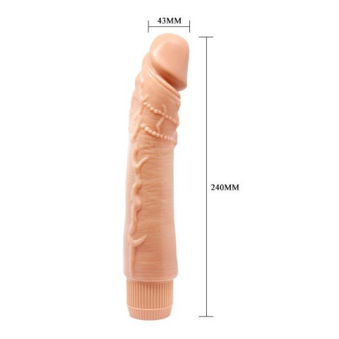 Wirbator penis naturalny członek realistyczny 24cm BAILE