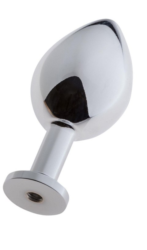 MALESATION Alu-Plug with suction cup medium, chrome Malesation