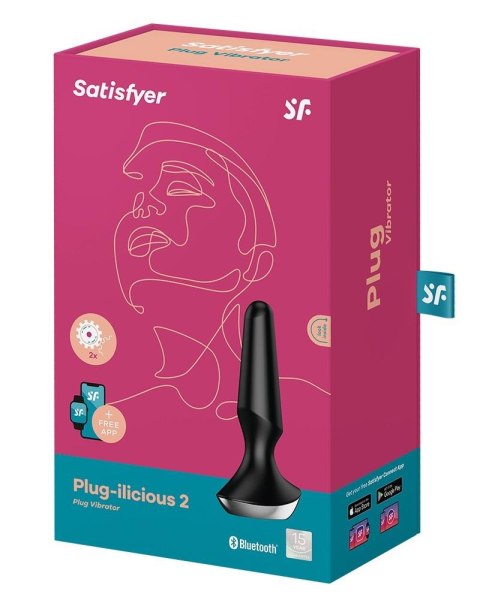 Korek analny wibrujący satisfyer plug ilicius 2 Satisfyer