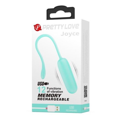 Jajeczko wibrujące stymulator masażer usb 12 tryb Pretty Love