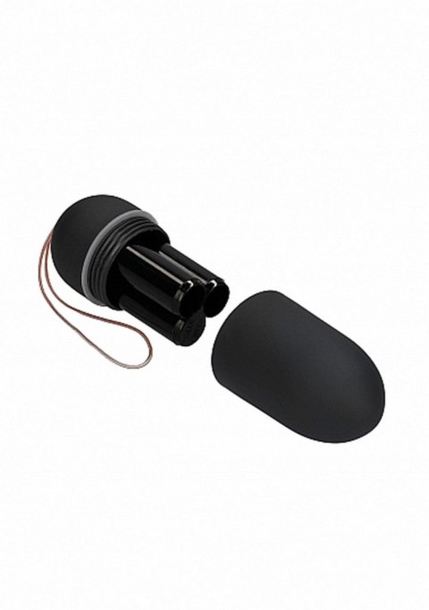 10 Speed Remote Vibrating Egg - Big - Black ShotsToys