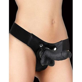 Realistic - 7 Inch - Strap-On - Black Ouch!