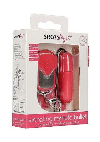 Vibrating Remote Bullet - Pink ShotsToys