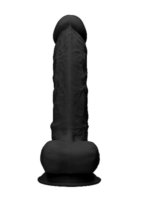 Gruby żylasty realistyczny penis przyssawka 17,8cm RealRock