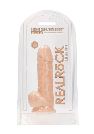 Gruby żylasty realistyczny penis przyssawka 21,5cm RealRock