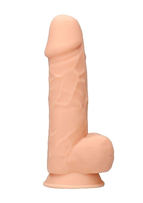 Gruby żylasty realistyczny penis przyssawka 21,5cm RealRock