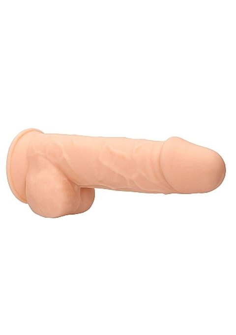 Gruby żylasty realistyczny penis przyssawka 21,5cm RealRock